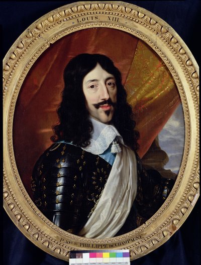 Portret van Lodewijk XIII (1601-43) na 1610 door Philippe de Champaigne